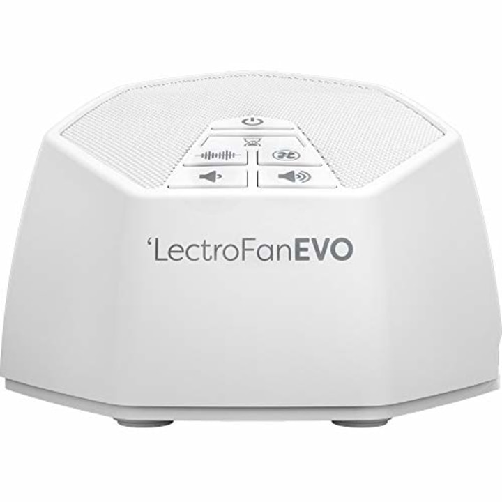 LectroFan Evo White Noise Sound Machine. Best white noise machines to shop 2021.