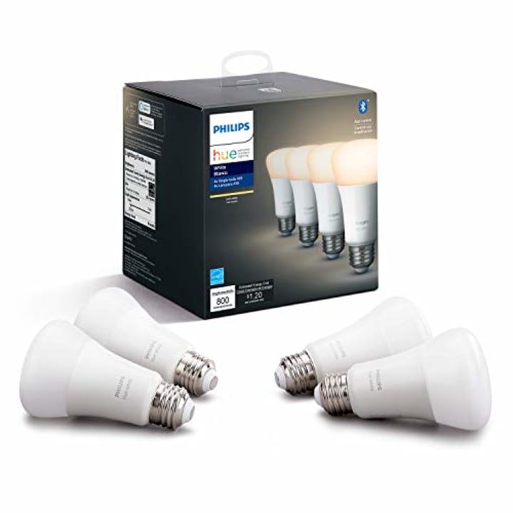 Philips Hue White A19 LED Smart Wireless Light Bulb