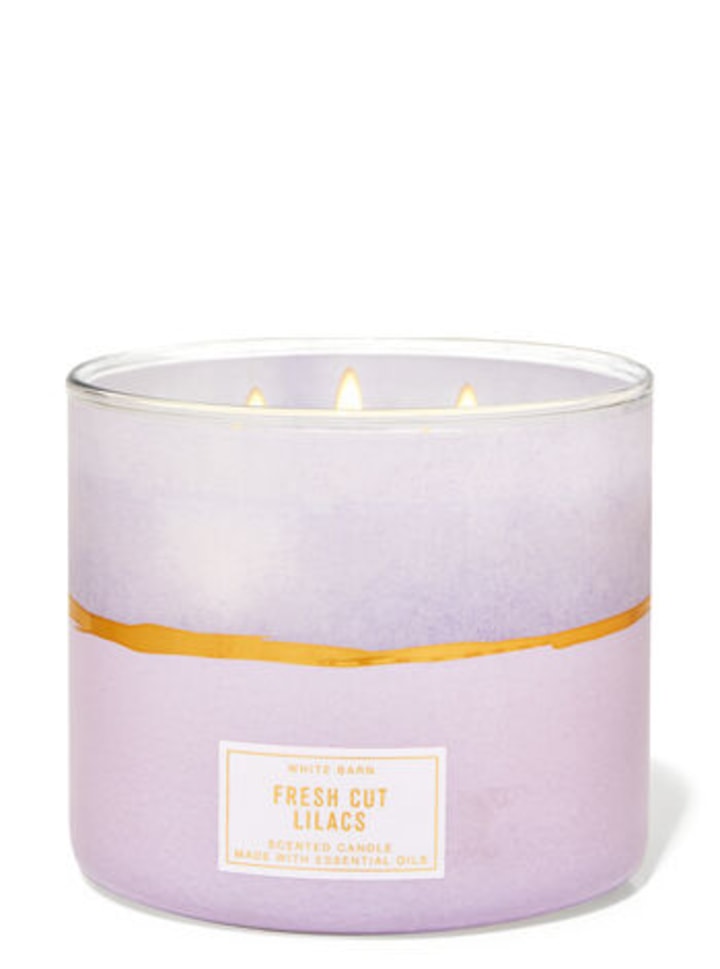 White Barn Fresh Cut Lilacs 3-Wick Candle