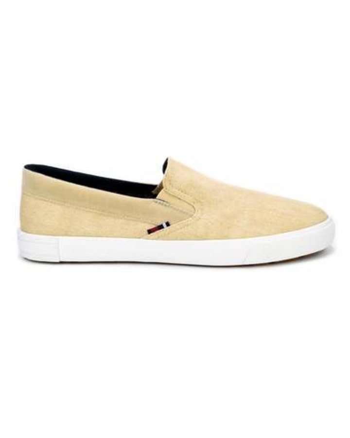 Pete Canvas Slip-On Sneaker - Natural