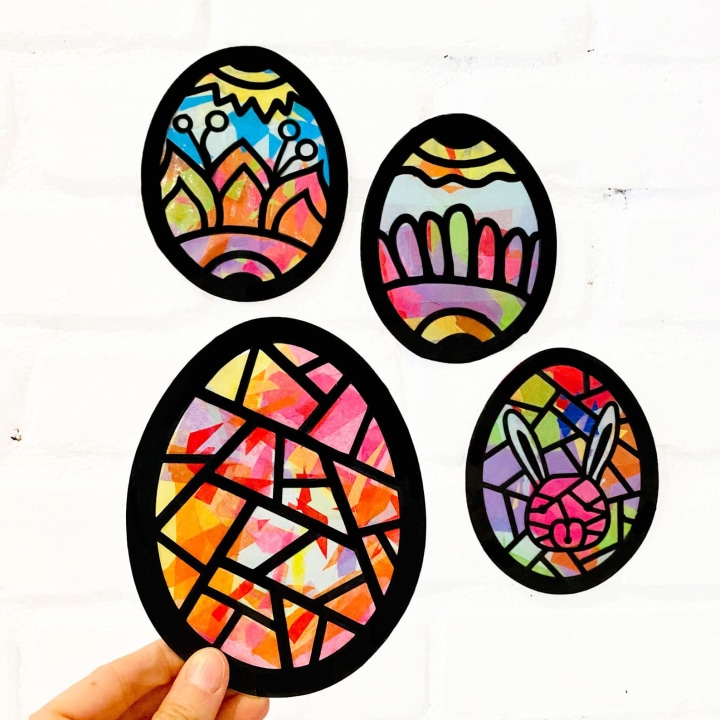 Paint Your Own Easter Eggs - Easter Basket Stuffers - Easter Craft Kit - Kids Easter Gift