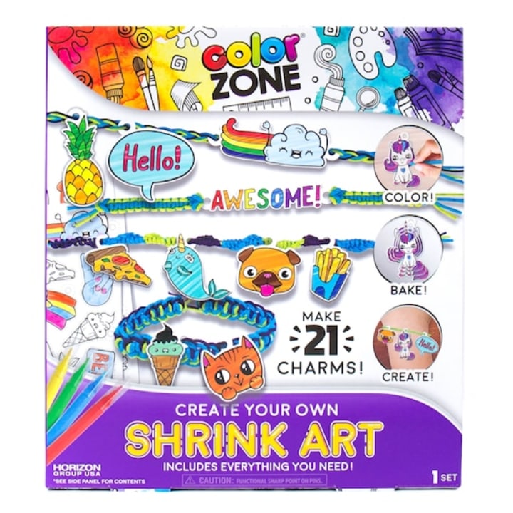 Color Zone(R) Create Your Own Shrink Art Jewelry