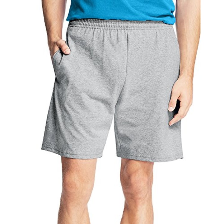 Hanes Jersey Shorts with Pockets