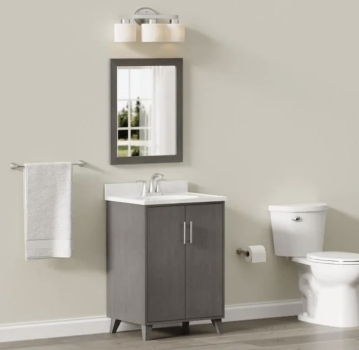 Style Selections 24-in Single Sink Bathroom Vanity