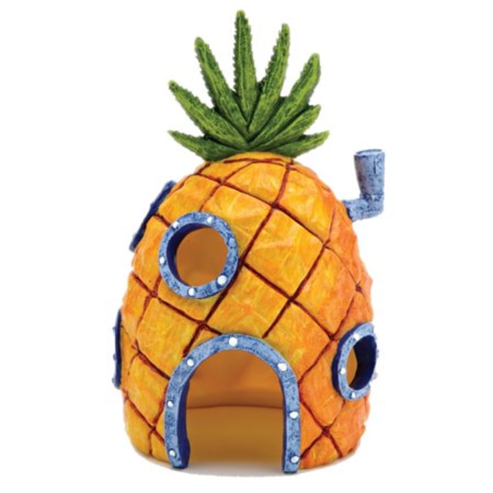 Penn-Plax Officially Licensed Nickelodeon SpongeBob Aquarium Ornament. Best National Pet Day Gifts 2021.