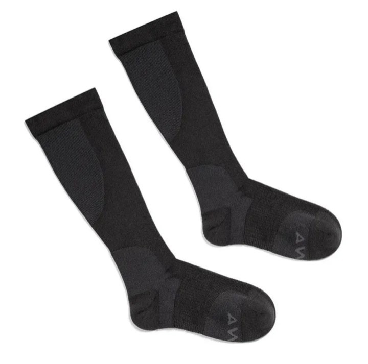 Away The Compression Sock is featured in the brand's new travel accessories collection.