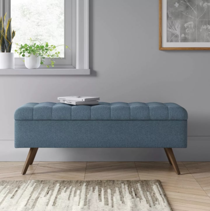 Project 62 Arthur Tufted Storage Bench