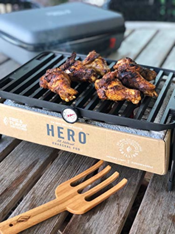 Fire and Flavor Hero grilling system
