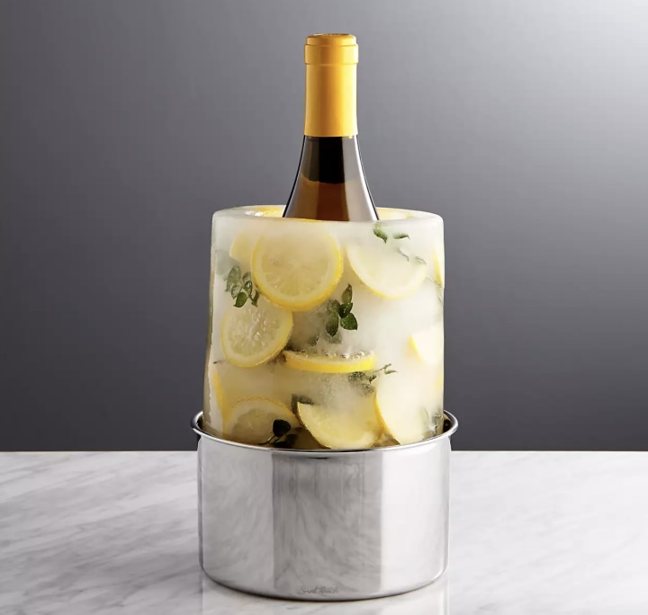 Crate and Barrel Wine Bottle Chiller