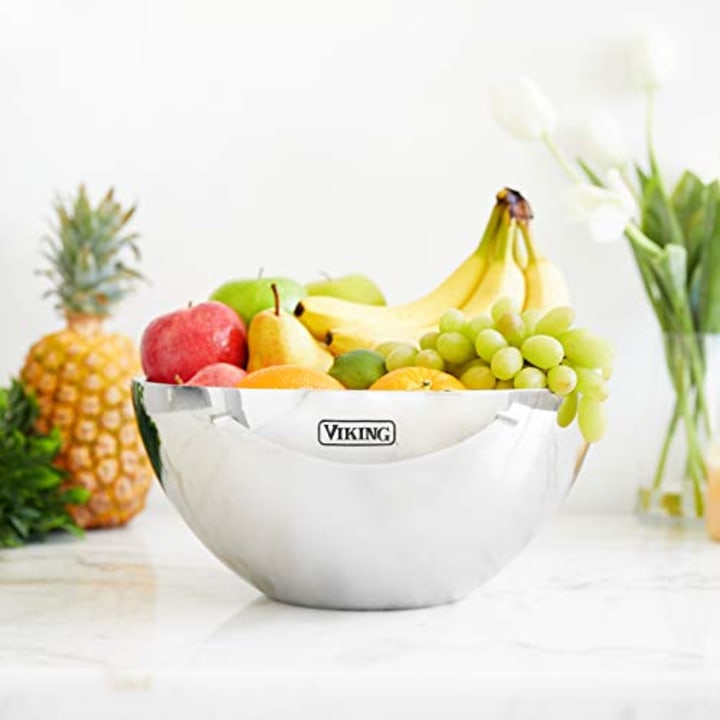 Viking 14&quot; Double Wall Stainless Steel ServingBowl