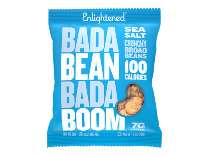 Bada Bean Bada Boom Crunchy Broad Beans 4.5oz - 6 Bags (BADA BEAN SEA SALT 4.5oz 6PK)