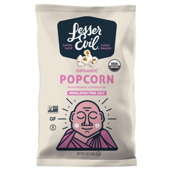 Organic Popcorn, Himalayan Pink Salt