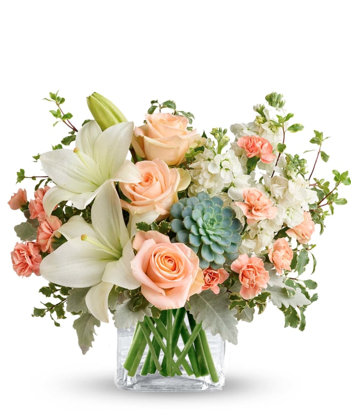 FromYouFlowers Southern Peach Bouquet