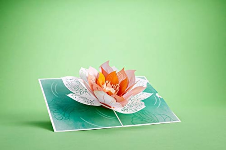 Lovepop Lotus Bloom Pop Up Card