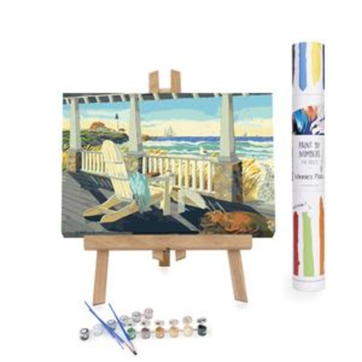 Harbor953 Harbor Oil Painting Best Gift Choice for Adults & Kids Painting Skill Practice Caopixxzful DIY Paint by Number 
