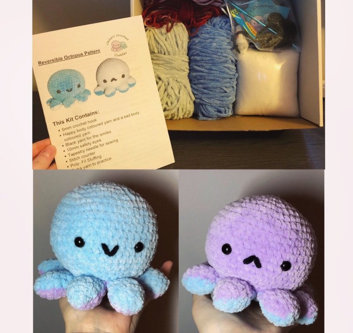 Reversible Octopus Crochet Kit