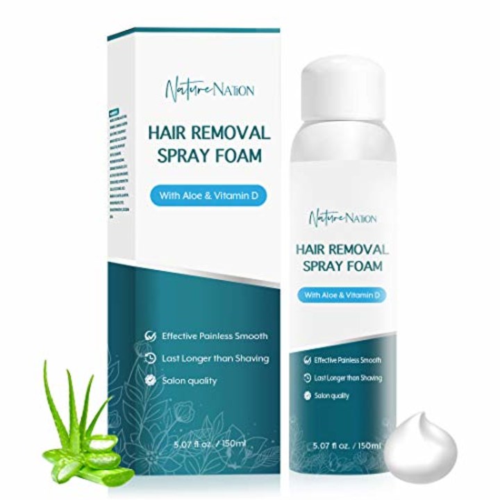 Nature Nation Hair Removal Spray Foam