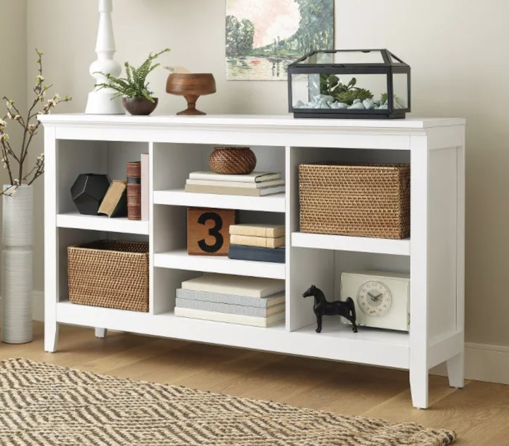 Carson Horizontal Bookcase with Adjustable Shelves