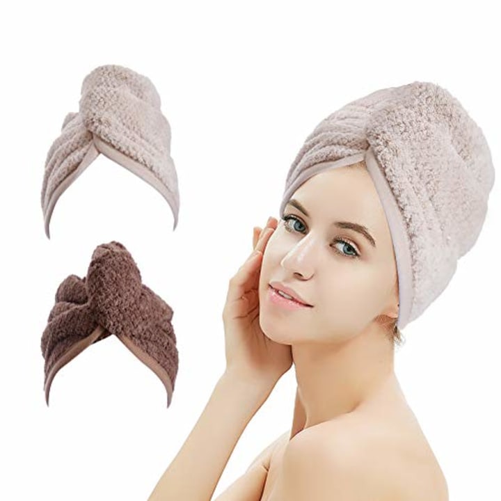 M-bestl 2-Pack Hair Drying Towels