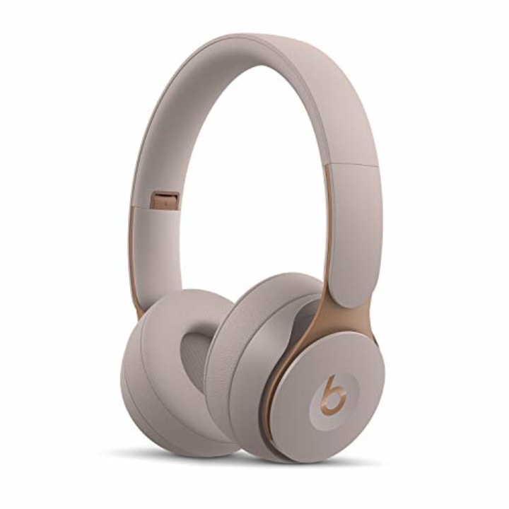 Beats Solo Pro Wireless Noise Cancelling On-Ear Headphones - Apple H1 Headphone Chip, Class 1 Bluetooth, 22 Hours of Listening Time, Built-in Microphone - Gray
