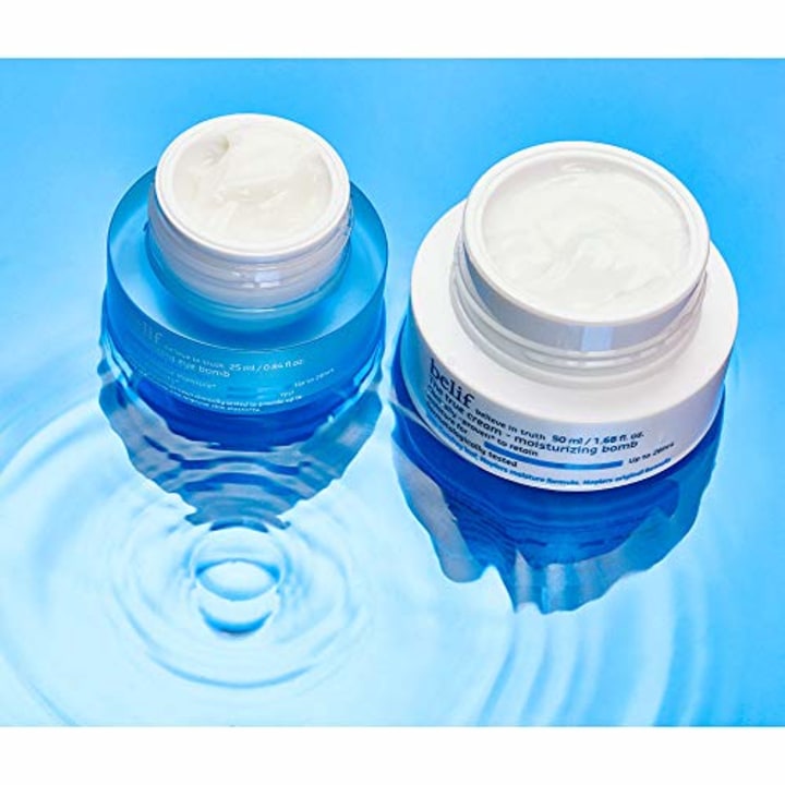 Belif Moisturizing Eye Bomb | Gentle Eye Cream for Dry Skin | Soothing, Clean Beauty