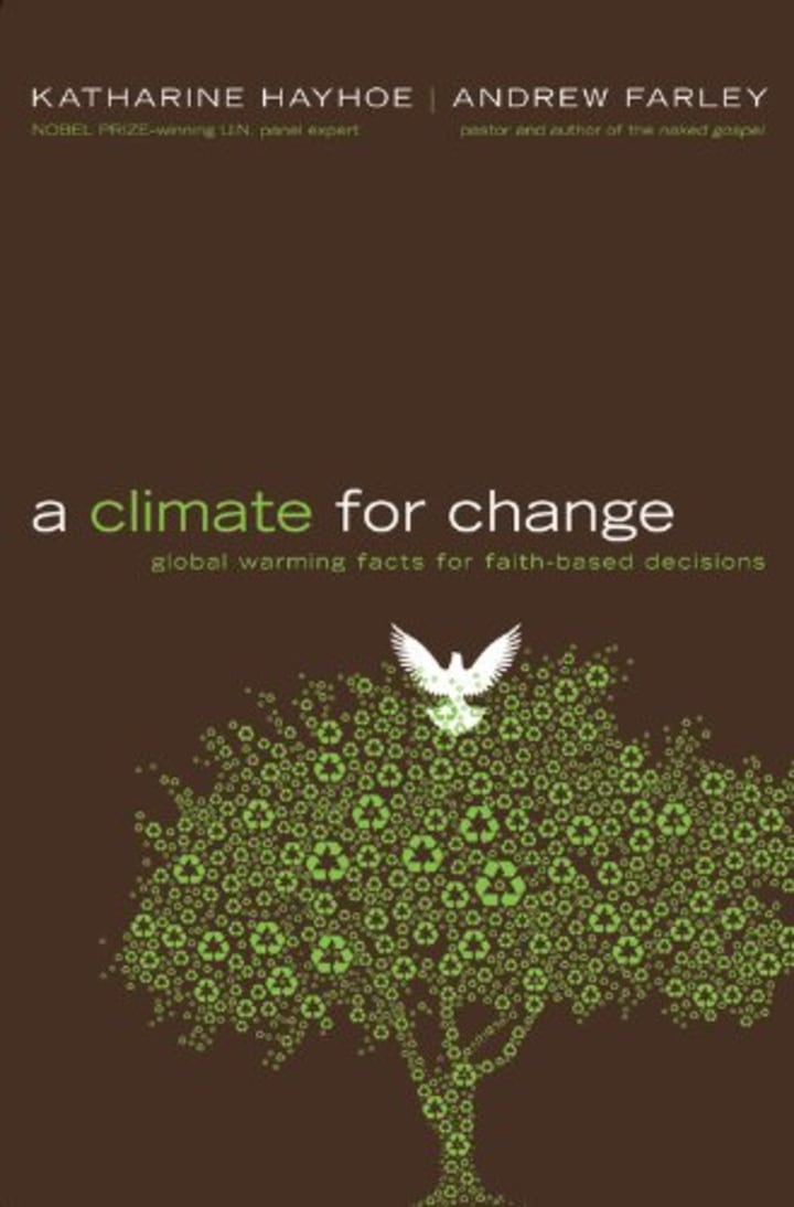 A Climate for Change. Best books on climate change.