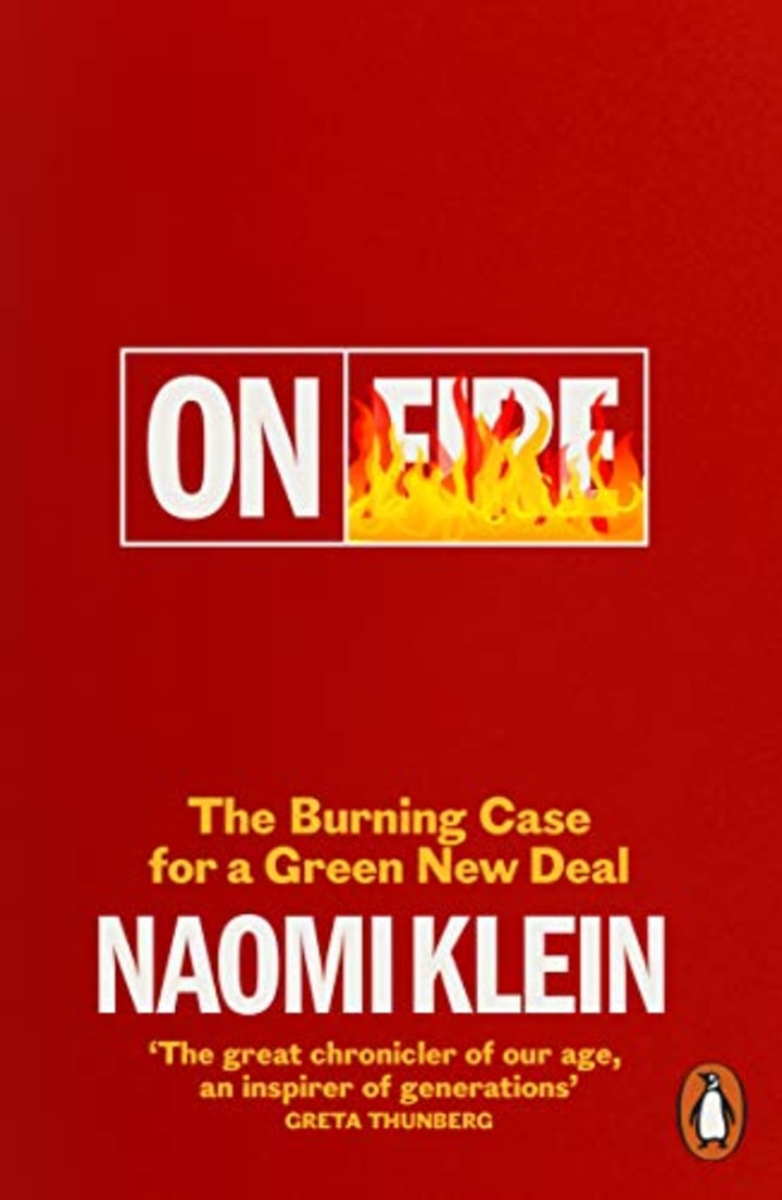 On Fire. Best books on climate change.