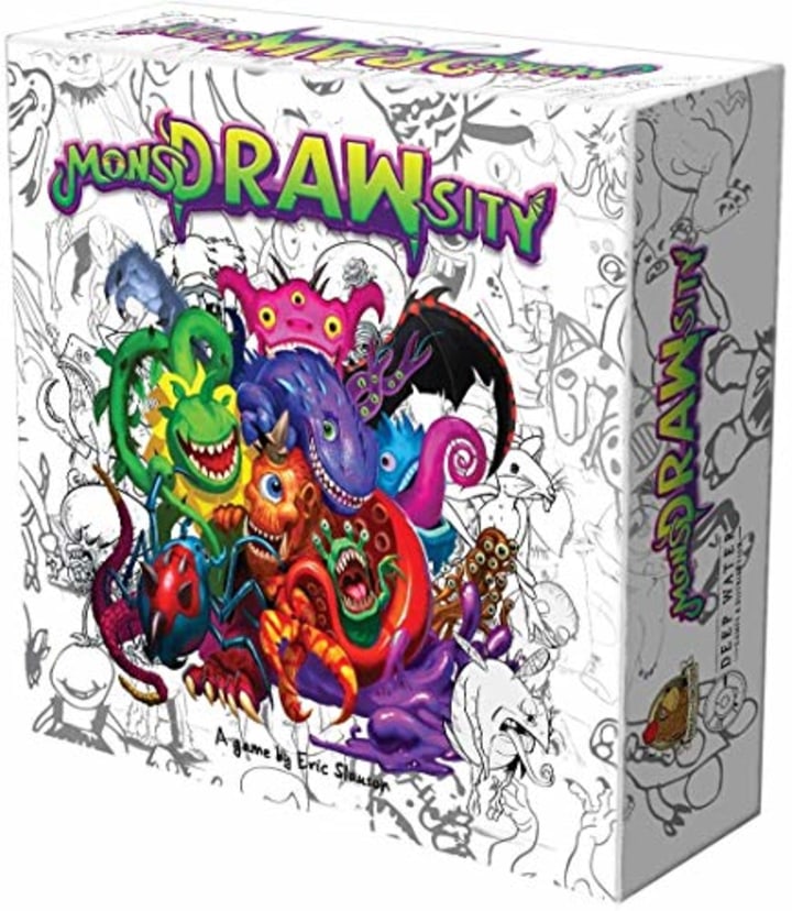 MonsDRAWsity Game. Tabletop Awards winners and other recommended games.