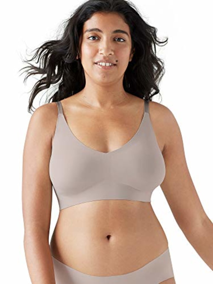 True & Co. True Body Triangle Convertible Strap Bralette.