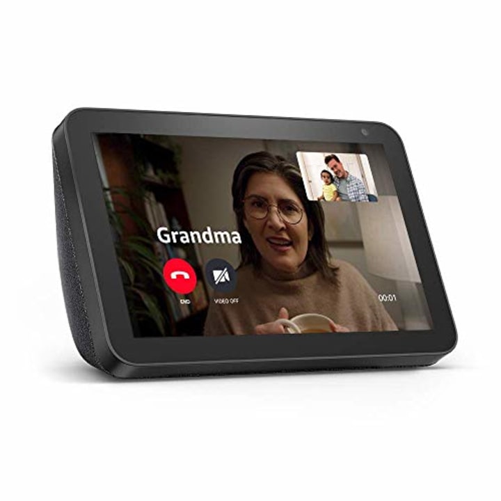 Echo Show 8 -- HD smart display with Alexa - stay connected with video calling - Charcoal