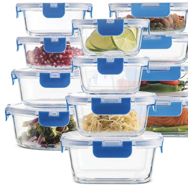 Prep & Savour 12 Container Food Storage Set