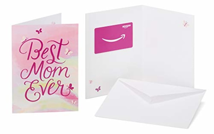 Amazon.com Gift Card in a Greeting Card (Best Mom Ever Design)