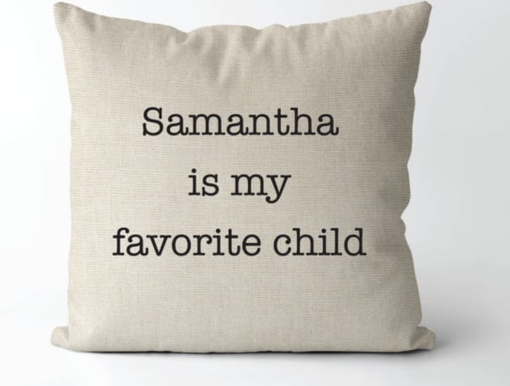 Favorite Child Pillow