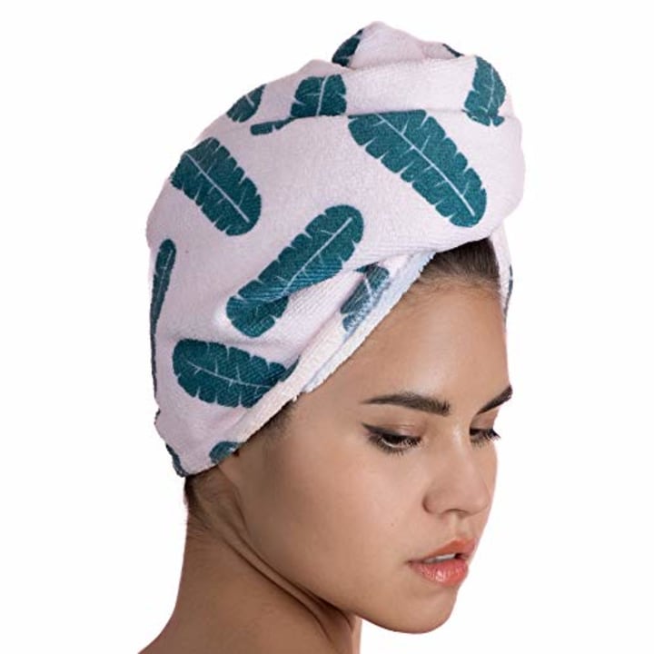 Coco &amp; Eve Hair Towel Wrap. Microfiber Hair Turban for All Hair Types