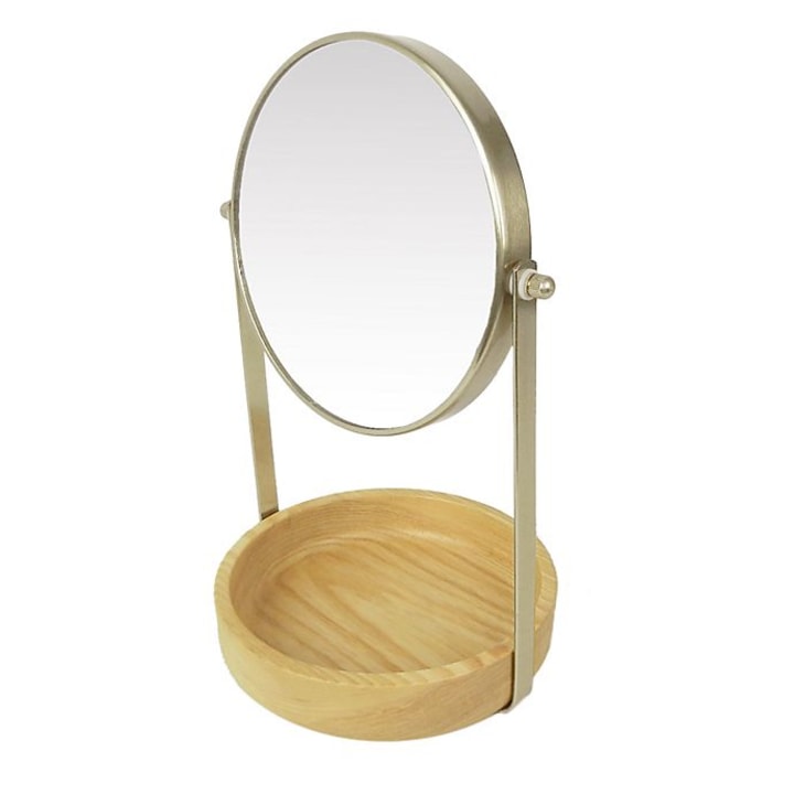 Haven Eulo Double-Sided Vanity Mirror.  Bed Bath & Beyond introduces new spa-inspired Haven brand