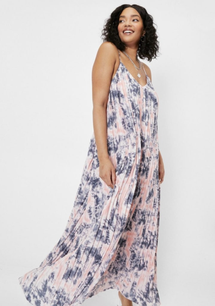 white sun dresses plus size