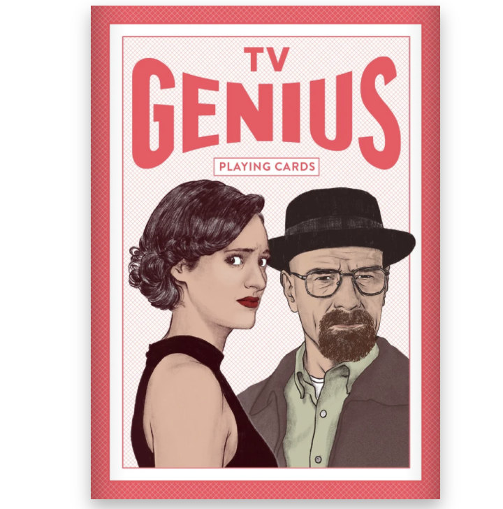 TV Genius Playing Cards