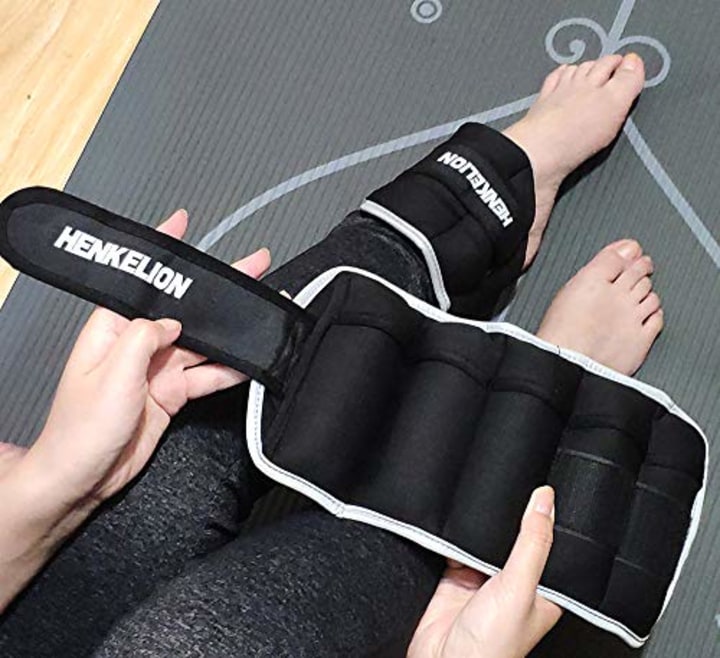 Prodigen 1 LBS Adjustable Ankle Weights Set 2 Pack for Jogging Walking 1 Pair 