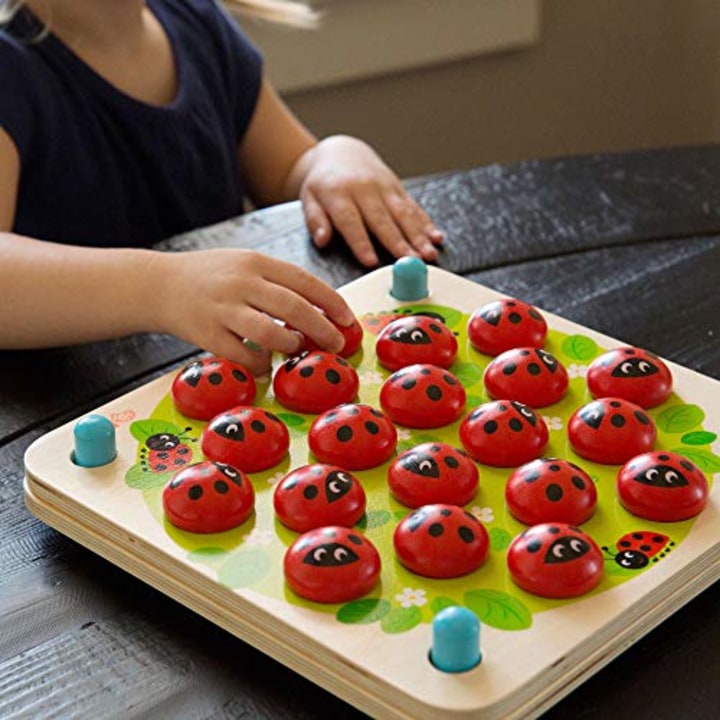 Fat Brain Toys Ladybug&#039;s Garden Memory Game Games for Ages 3 to 4