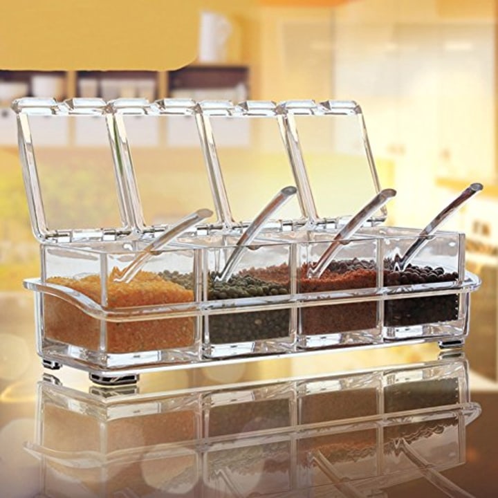 AIQI Clear Condiment Container