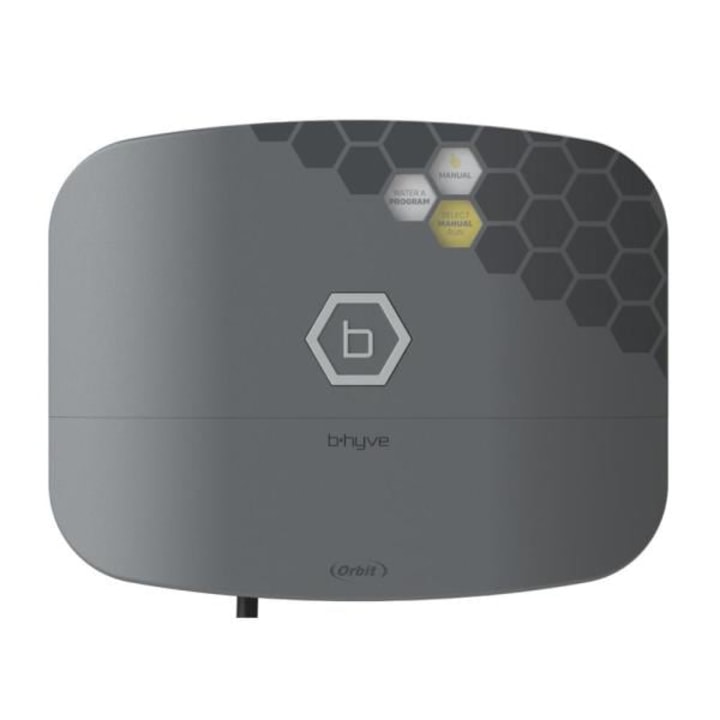 Orbit 57985 B-hyve XR Smart 8-Zone Indoor/Outdoor Sprinkler Controller, Compatible with Alexa, Charcoal Gray