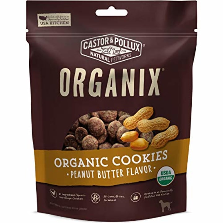 Castor &amp; Pollux Organix Organic Peanut Butter Flavor Cookies
