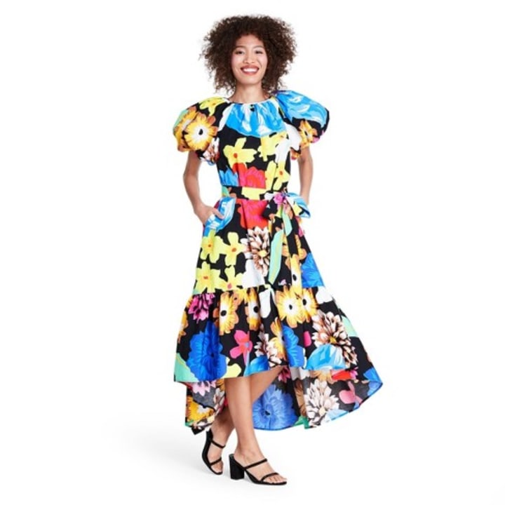 Floral Puff Sleeve High-Low Dress - Christopher John Rogers for Target