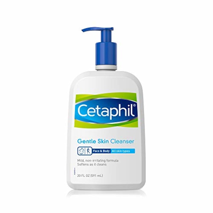 Face Wash by Cetaphil, Hydrating Gentle Skin Cleanser for Dry to Normal Sensitive Skin, 20 oz, Fragrance Free, Fragrance Free and Non-Foaming