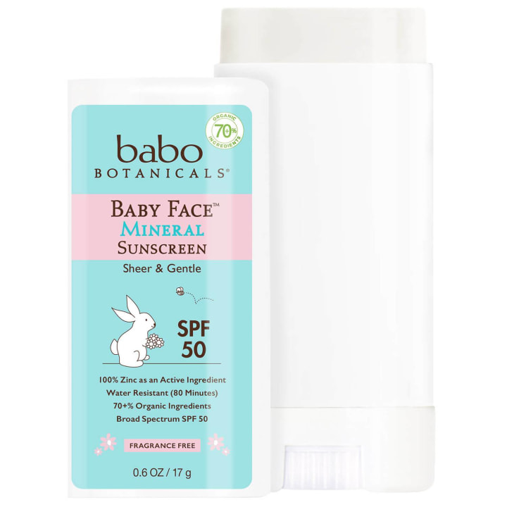 Babo Botanicals Baby Sunscreen Stick SPF 50