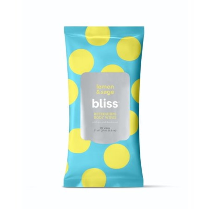 Bliss Lemon &amp; Sage Refreshing Deodorizing Body Wipes