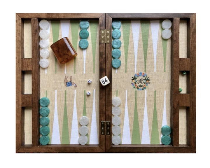 Nine Fair Backgammon Board