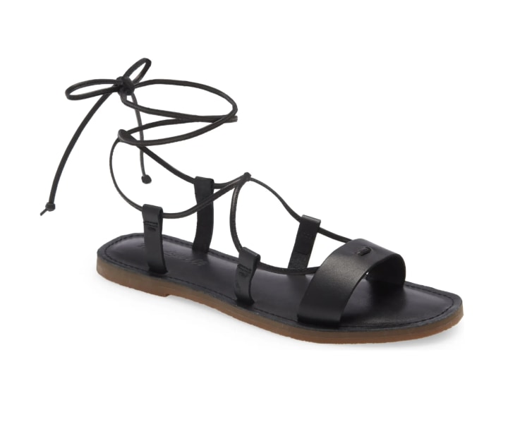 Madewell The Boardwalk Lace-Up Sandal