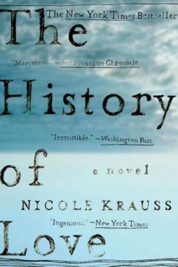 &quot;The History of Love,&quot; by Nicole Krauss