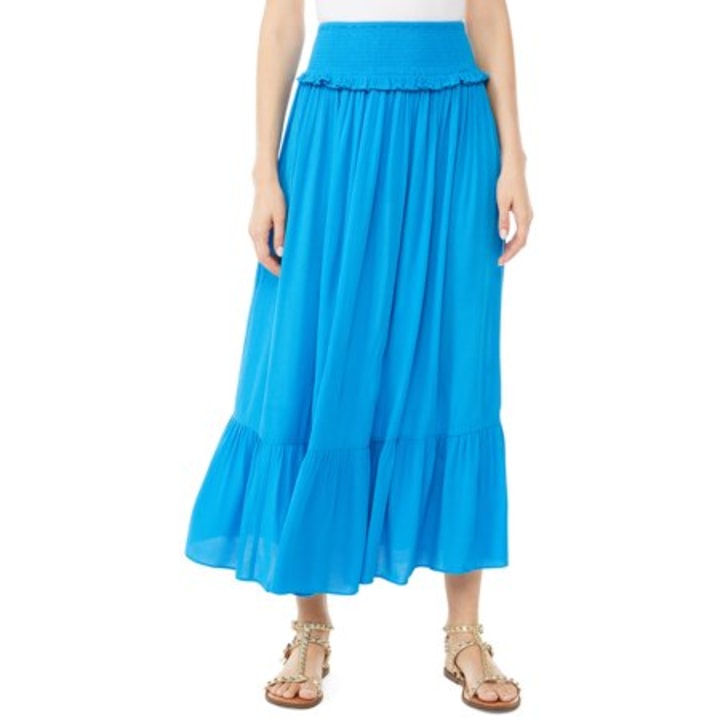 Scoop Women&#039;s Tiered Maxi Skirt